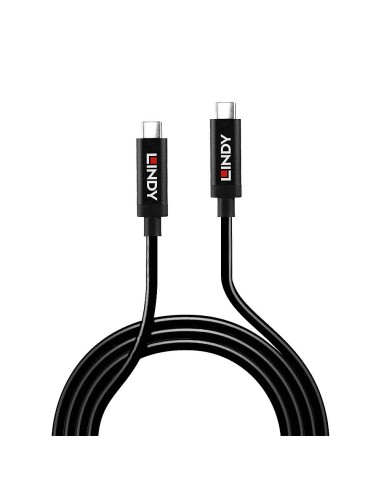 Lindy 43308 cavo USB 5 m USB 3.2 Gen 2 (3.1 Gen 2) USB C Nero