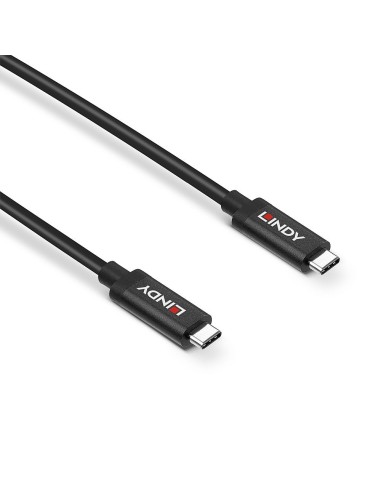 Lindy 43308 cavo USB 5 m USB 3.2 Gen 2 (3.1 Gen 2) USB C Nero