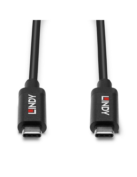 Lindy 43308 cavo USB 5 m USB 3.2 Gen 2 (3.1 Gen 2) USB C Nero