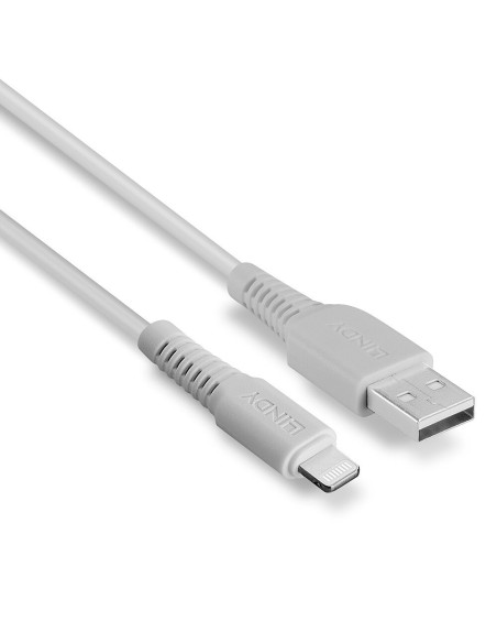 Lindy 31326 cavo USB 1 m USB 2.0 USB A Bianco