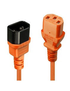 Lindy 30475 cavo di alimentazione Arancione 2 m Accoppiatore C13 Accoppiatore C14