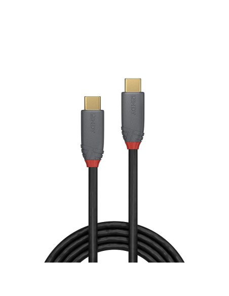 Lindy 36901 cavo USB 1 m USB C Nero, Grigio
