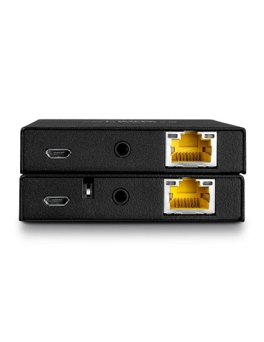 Lindy 38205 moltiplicatore AV Trasmettitore e ricevitore AV Nero