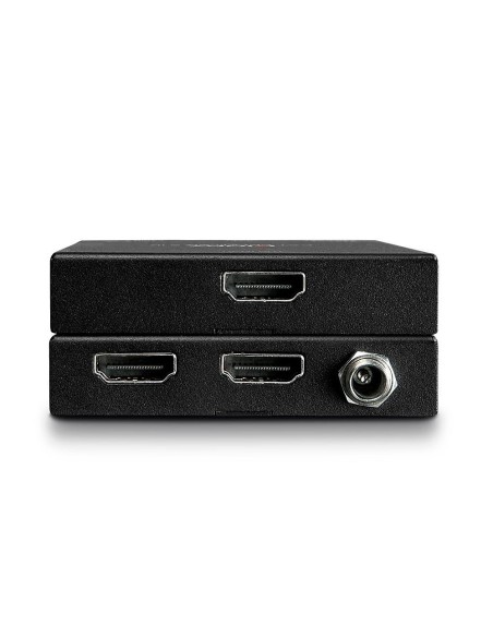 Lindy 38205 moltiplicatore AV Trasmettitore e ricevitore AV Nero
