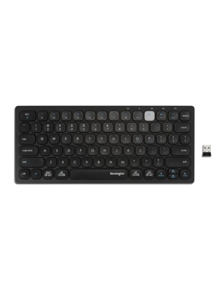 Kensington K75502PN tastiera Bluetooth QWERTY Nordic Nero