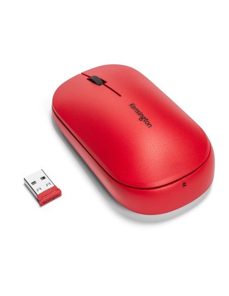 Kensington Mouse wireless doppio SureTrack™ - Rosso