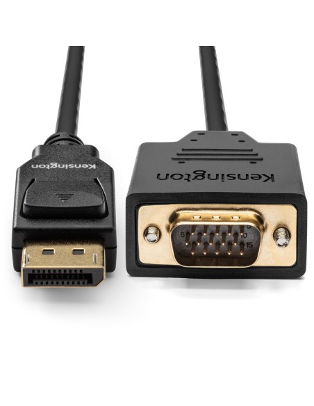 Kensington Cavo da DisplayPort 1.2 (M) a VGA (M) unidirezionale passivo, 1,8 m