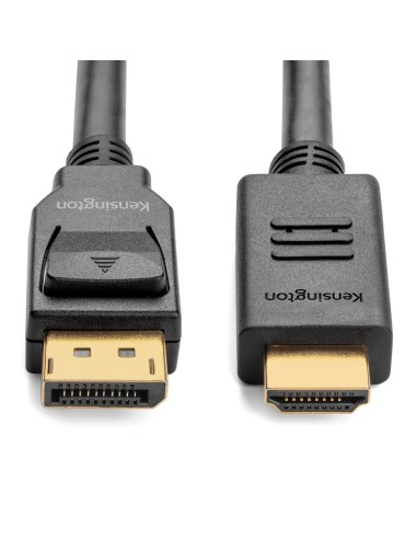 Kensington Cavo da DisplayPort 1.2 (M) a HDMI (M) unidirezionale passivo, 1,8 m