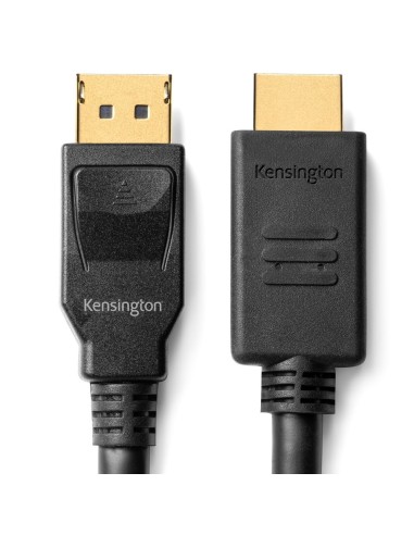 Kensington Cavo da DisplayPort 1.2 (M) a HDMI (M) unidirezionale passivo, 1,8 m