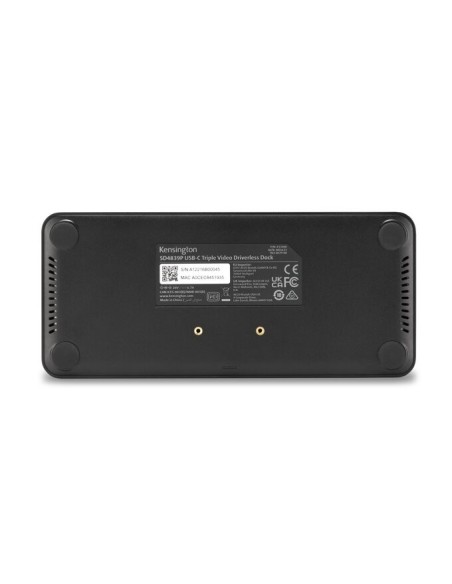 Kensington Docking station USB-C 10 Gb s triplo video senza driver SD4839P con Power Delivery da 85 W