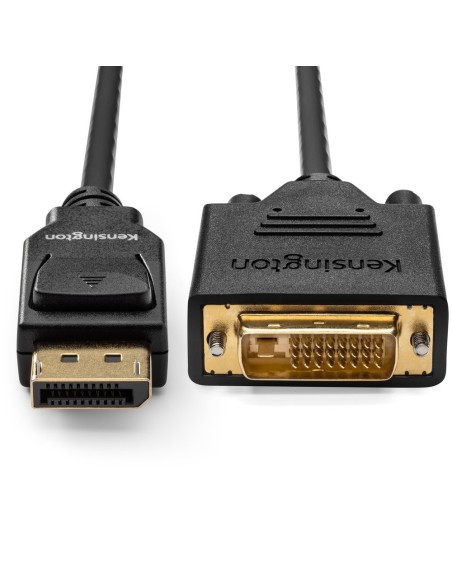 Kensington Cavo da DisplayPort 1.1 (M) a DVI-D (M) unidirezionale passivo, 1,8 m