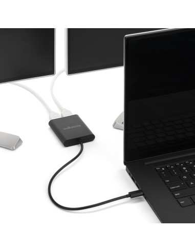 Kensington Adattatore video da USB-C a DisplayPort 1.2 doppio