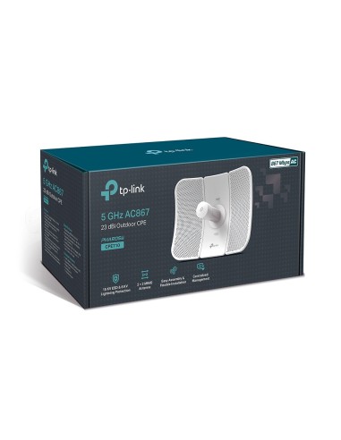 TP-Link CPE710 punto accesso WLAN 867 Mbit s Bianco Supporto Power over Ethernet (PoE)