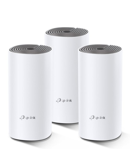 TP-Link Deco E4 (3-pack) Dual-band (2.4 GHz 5 GHz) Wi-Fi 5 (802.11ac) Bianco, Grigio 2 Interno
