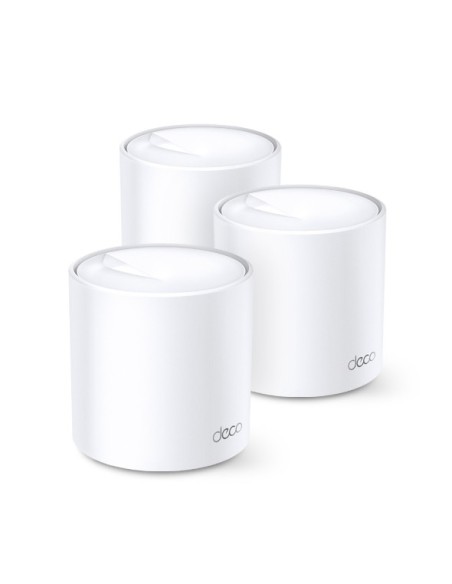 TP-Link DECO X20 (3-PACK) router wireless Gigabit Ethernet Dual-band (2.4 GHz 5 GHz) 4G Bianco