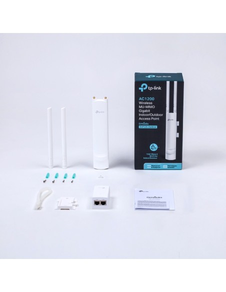 TP-Link EAP225-Outdoor 1200 Mbit s Bianco Supporto Power over Ethernet (PoE)
