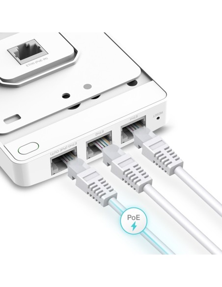 TP-Link EAP235-Wall 867 Mbit s Bianco Supporto Power over Ethernet (PoE)