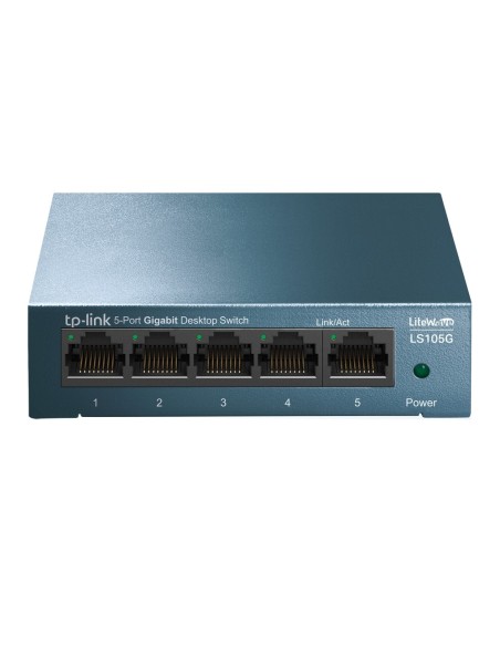 TP-Link LS105G Non gestito Gigabit Ethernet (10 100 1000) Blu
