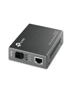 TP-Link MC111CS convertitore multimediale di rete 100 Mbit s Modalità singola Nero