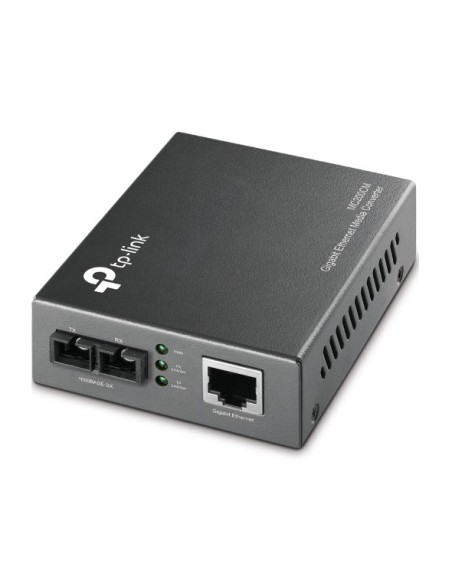 TP-Link MC200CM convertitore multimediale di rete 1000 Mbit s 850 nm Modalità multipla Nero