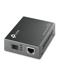 TP-Link MC220L convertitore multimediale di rete 1000 Mbit s Modalità multipla, Modalità singola Nero