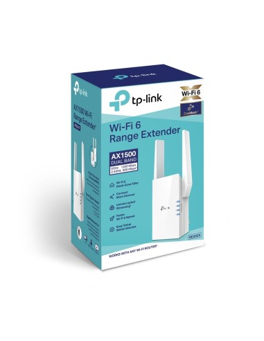 TP-Link RE505X moltiplicatore di rete Ricevitore e trasmettitore di rete Bianco 10, 100, 1000 Mbit s