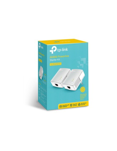 TP-Link TL-PA4010KIT 600 Mbit s Collegamento ethernet LAN Bianco 2 pz