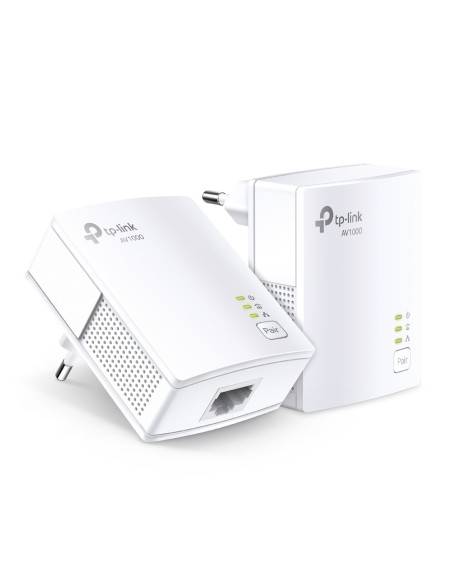 TP-Link TL-PA7017 KIT adattatore di rete PowerLine 1000 Mbit s Collegamento ethernet LAN Bianco 2 pz