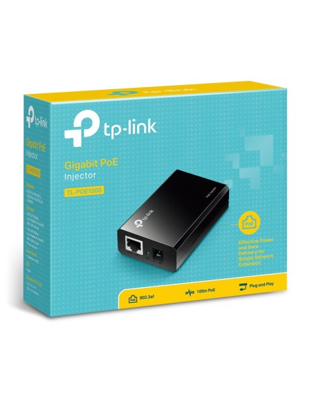 TP-Link TL-POE150S adattatore PoE e iniettore Gigabit Ethernet 48 V