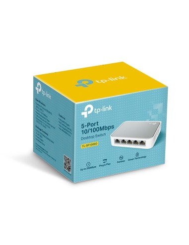 TP-Link TL-SF1005D switch di rete Non gestito Fast Ethernet (10 100)
