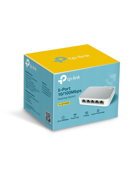 TP-Link TL-SF1005D switch di rete Non gestito Fast Ethernet (10 100)