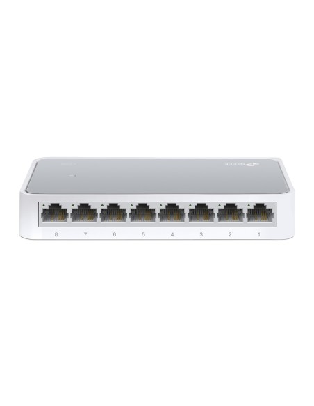 TP-Link TL-SF1008D switch di rete Non gestito Fast Ethernet (10 100) Bianco