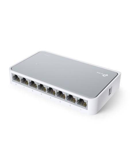 TP-Link TL-SF1008D switch di rete Non gestito Fast Ethernet (10 100) Bianco