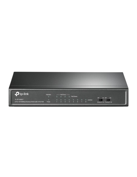 TP-Link TL-SF1008LP switch di rete Non gestito Fast Ethernet (10 100) Supporto Power over Ethernet (PoE) Nero