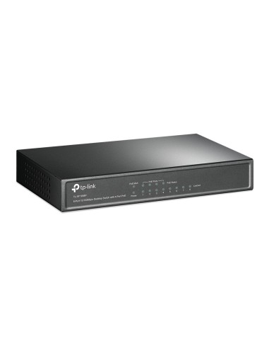 TP-Link TL-SF1008P switch di rete Non gestito Fast Ethernet (10 100) Supporto Power over Ethernet (PoE) Oliva
