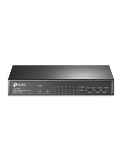TP-Link TL-SF1009P switch di rete Non gestito Fast Ethernet (10 100) Supporto Power over Ethernet (PoE) Nero