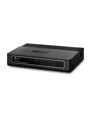 TP-Link TL-SF1016D switch di rete Fast Ethernet (10 100) Nero