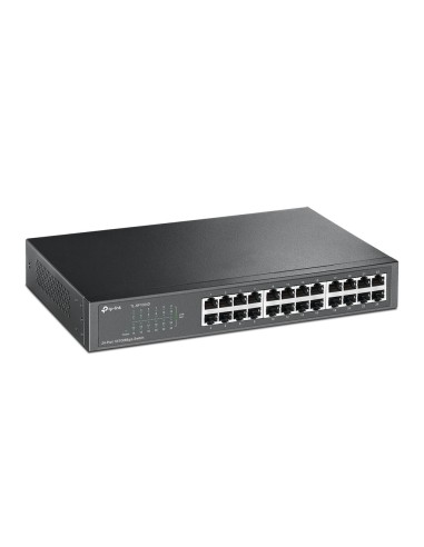 TP-Link TL-SF1024D switch di rete Non gestito Fast Ethernet (10 100) Nero