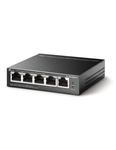 TP-Link TL-SG1005LP switch di rete Non gestito Gigabit Ethernet (10 100 1000) Supporto Power over Ethernet (PoE) Nero
