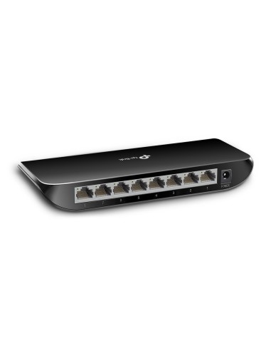 TP-Link TL-SG1008D switch di rete Non gestito Gigabit Ethernet (10 100 1000) Nero