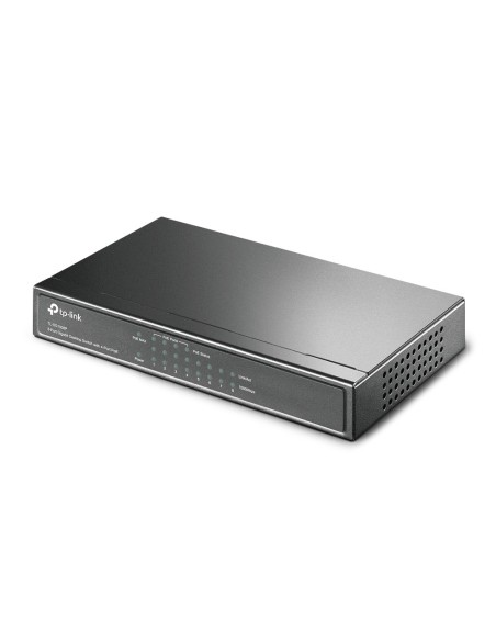 TP-Link TL-SG1008P switch di rete Non gestito Gigabit Ethernet (10 100 1000) Supporto Power over Ethernet (PoE) Nocciola