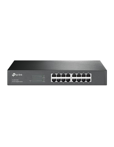 TP-Link TL-SG1016D switch di rete Non gestito L2 Gigabit Ethernet (10 100 1000) Nero