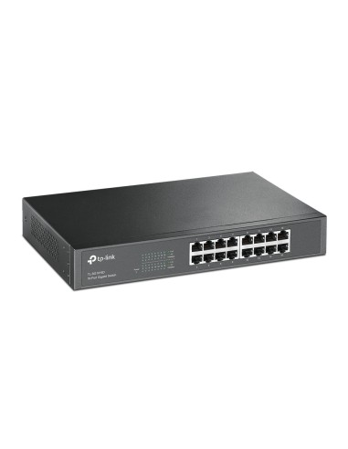 TP-Link TL-SG1016D switch di rete Non gestito L2 Gigabit Ethernet (10 100 1000) Nero