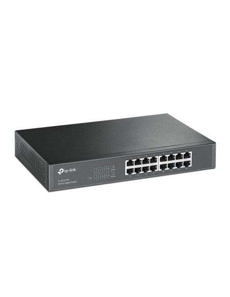TP-Link TL-SG1016D switch di rete Non gestito L2 Gigabit Ethernet (10 100 1000) Nero