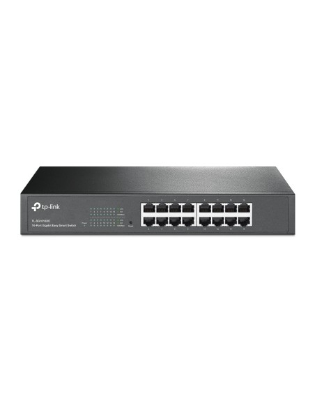TP-Link TL-SG1016DE switch di rete Gestito L2 Gigabit Ethernet (10 100 1000) Nero