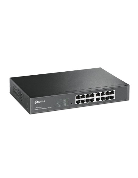 TP-Link TL-SG1016DE switch di rete Gestito L2 Gigabit Ethernet (10 100 1000) Nero