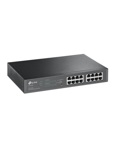 TP-Link TL-SG1016PE switch di rete Gestito L2 Gigabit Ethernet (10 100 1000) Supporto Power over Ethernet (PoE) Nero