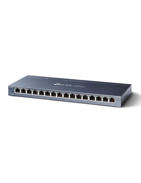 TP-Link TL-SG116 switch di rete Non gestito Gigabit Ethernet (10 100 1000) Nero