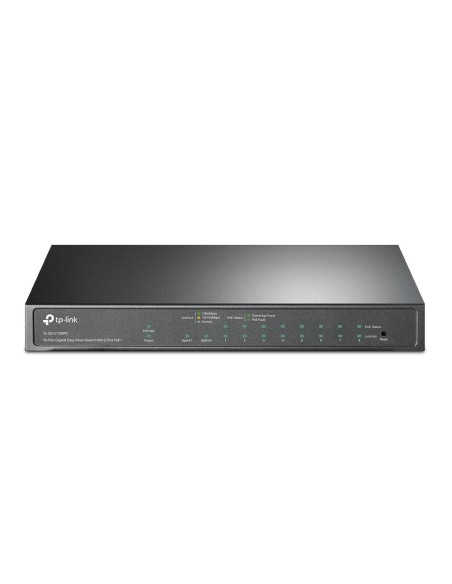 TP-Link TL-SG1210MPE switch di rete Gestito L2 Gigabit Ethernet (10 100 1000) Supporto Power over Ethernet (PoE) Nero