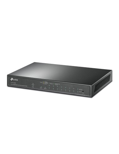 TP-Link TL-SG1210MPE switch di rete Gestito L2 Gigabit Ethernet (10 100 1000) Supporto Power over Ethernet (PoE) Nero